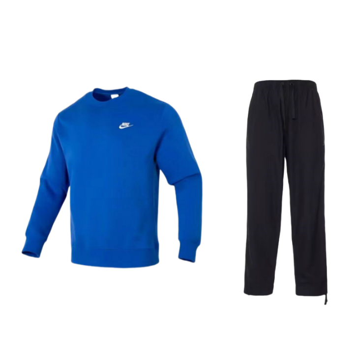 Nike Nike Casual Sportswear Unisex Crew Neck Thickened And Fleece Lined