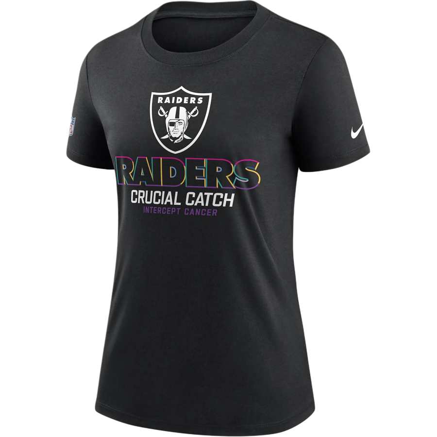 Nike Nike Las Vegas Raiders Crucial Catch Women's Nike Nfl T Shirt