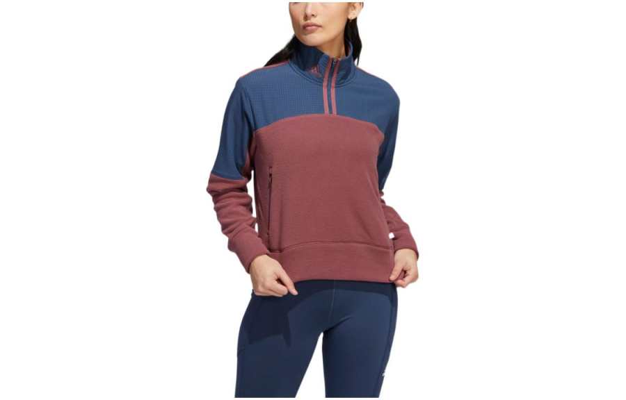 Adidas Adidas Jackets Women's Red Stand Collar Moderate Other