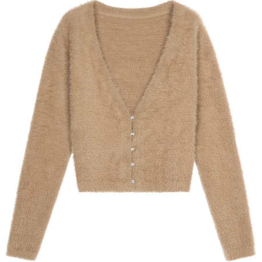 Victoria's Secret THE MIX Casual Cardigan Women's Nude Pink