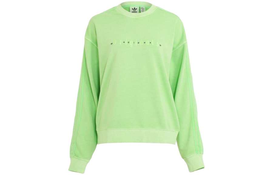 Adidas Originals Sweatshirts Women's Honor Mint Green Crew Neck Moderate Other