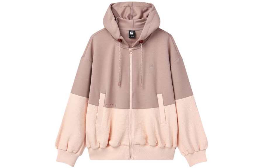 FILA Jackets Women's Earthworm Coffee Hooded Moderate Other