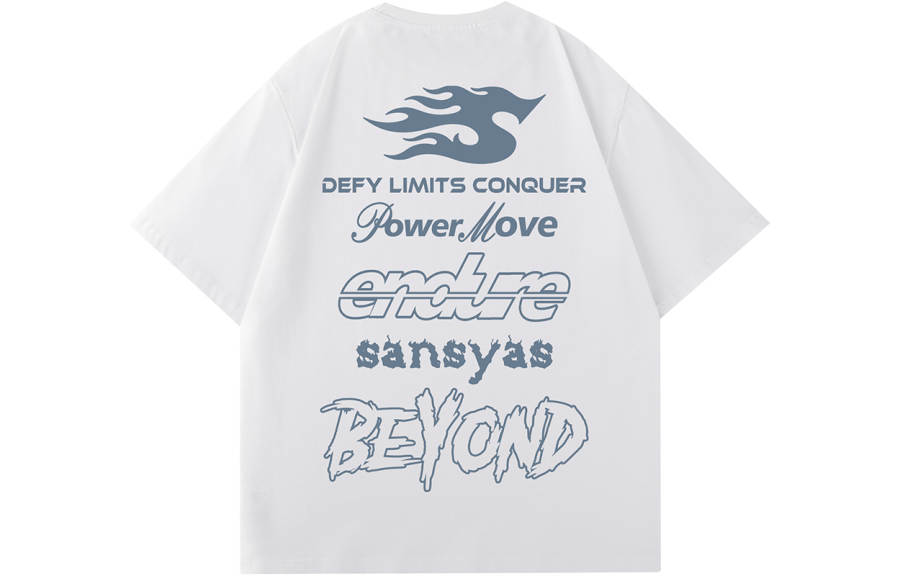 SANSYAS T Shirts Unisex Crew Neck Moderate