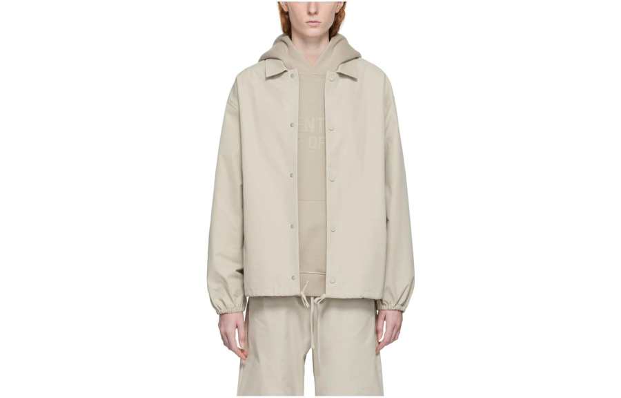 Fear Of God Essentials Jacket Women's Smoke Gray