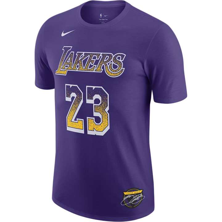 Nike Nike x NBA Los Angeles Lakers LeBron James Select Series T Shirt Men's Field Purple