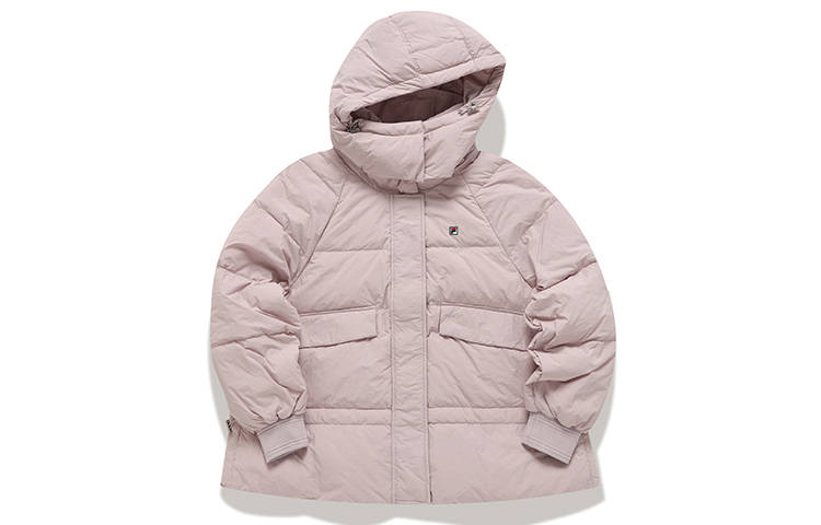 FILA Down Jacket Winter Women's Sheer Pink