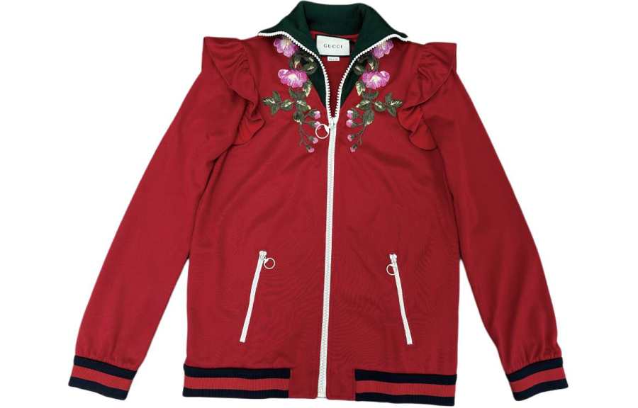 GUCCI Jackets & Coats Women's Red