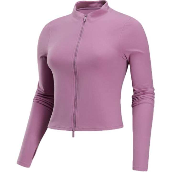 Nike Nike ZenvyDri Fit Jacket Women's Gray Purple Red