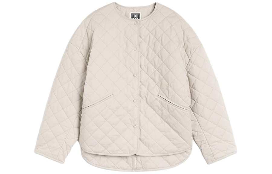 TOTEME TOTEME Drop shoulder Diamond quilted Jacket