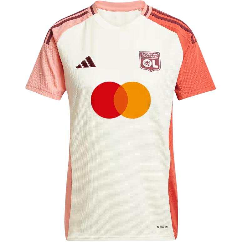 Adidas Adidas Olympique LyonnaisAEROREADY T Shirt Women's Ivory