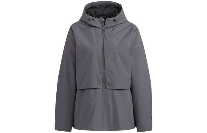 Adidas Adidas Jackets Women's Gray Hooded Moderate Other