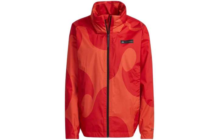 Adidas Adidas Jackets Women's Red Hooded Moderate Other