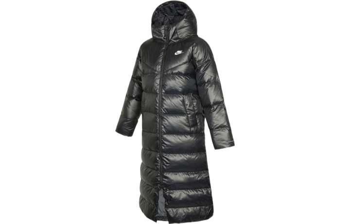 Nike Nike Down Jackets Women's Black Hooded Thickened Other