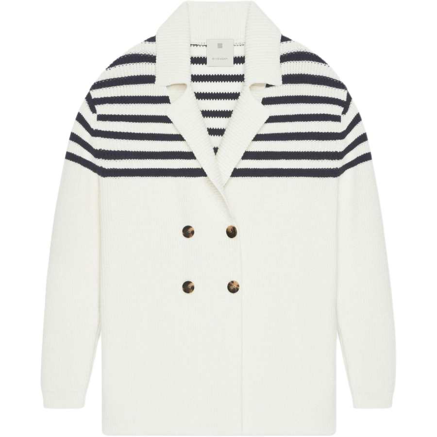 Givenchy GIVENCHY FW24 Knitwear Women's Black White
