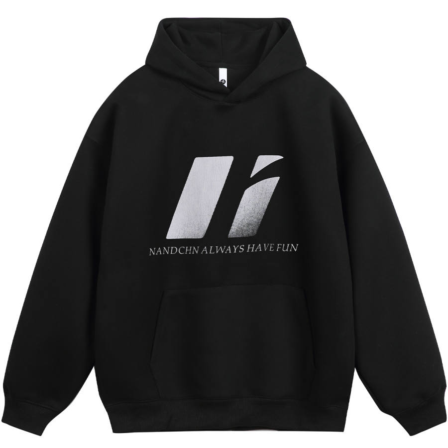 NANDCHN Sweatshirts Unisex Hooded Moderate Heavyweight