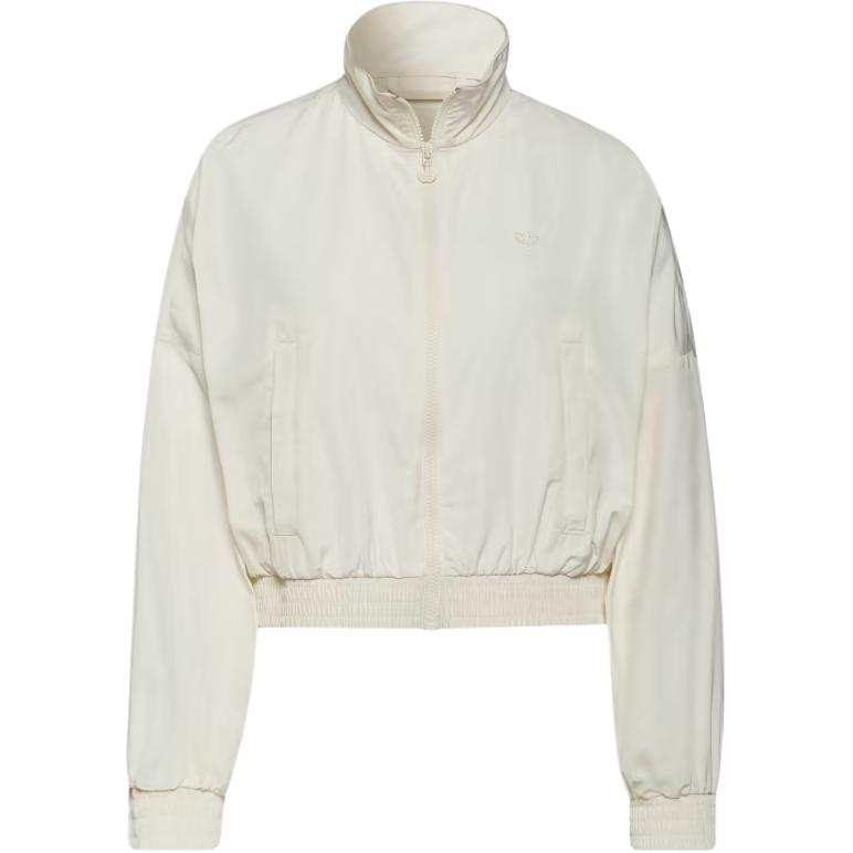 Adidas Originals Jackets Women's Beige Stand Collar Moderate Other