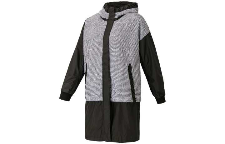 Adidas Adidas Jackets Women's Gray Hooded Moderate Other