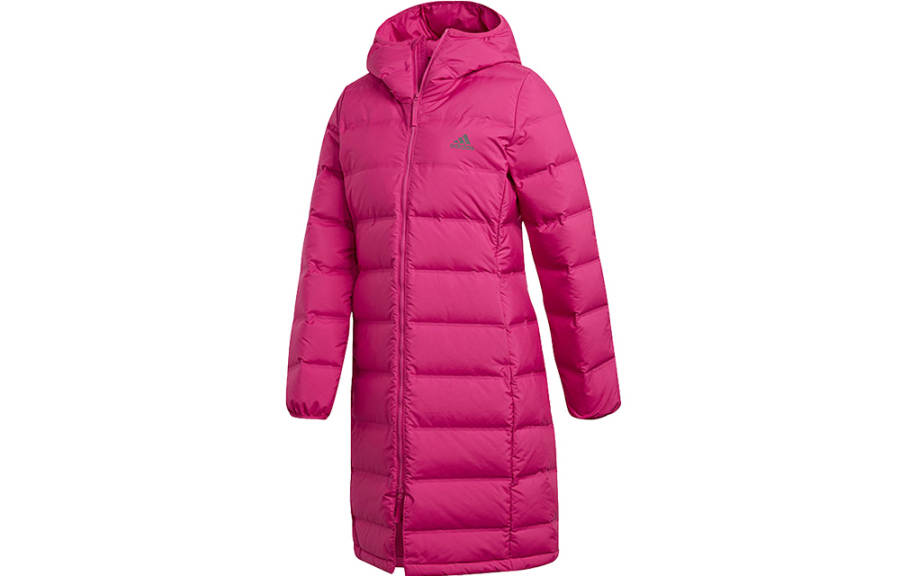Adidas Adidas Down Jackets Women's Red Hooded Thickened Other