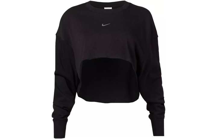 Nike Nike Sweatshirts Women's Black Crew Neck Moderate Regular