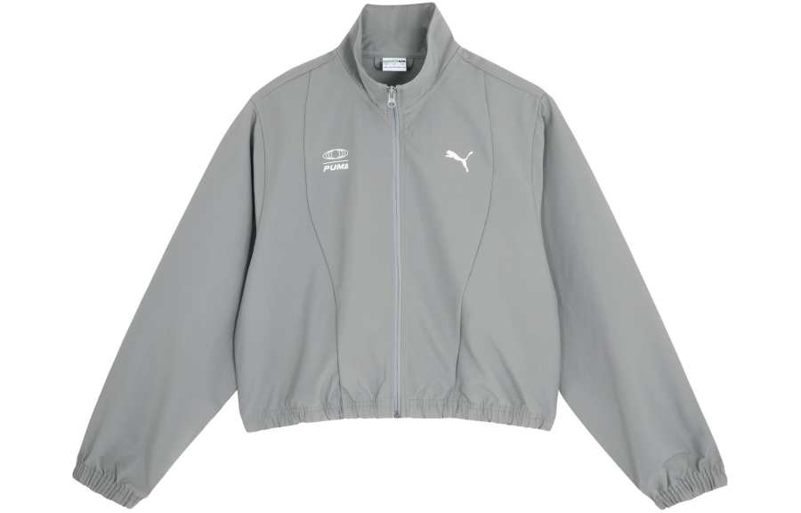 PUMA DARE To GRAPHIC JACKET WV Jackets & Coats Women's Light Gray