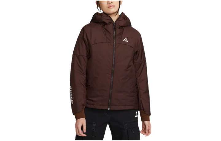 Nike Nike Jackets Women's Burgundy Hooded Moderate Other