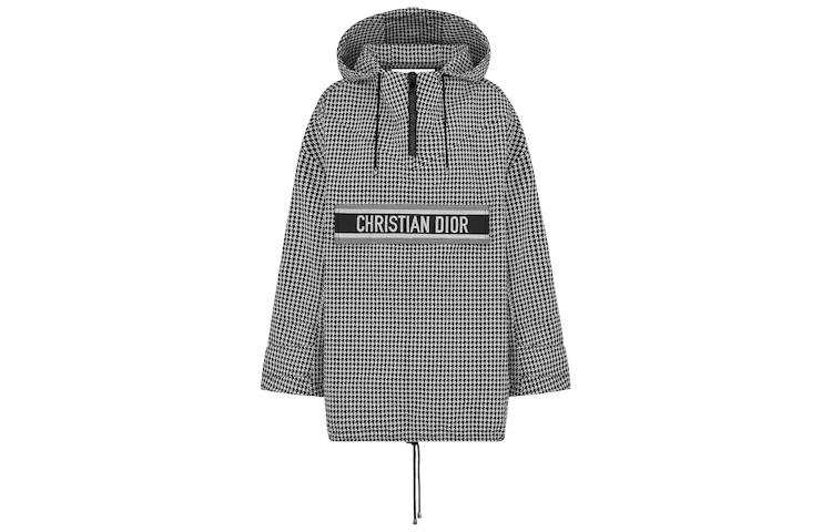 DIOR Quarterly New Products Jackets Women's Black Hooded Moderate Other