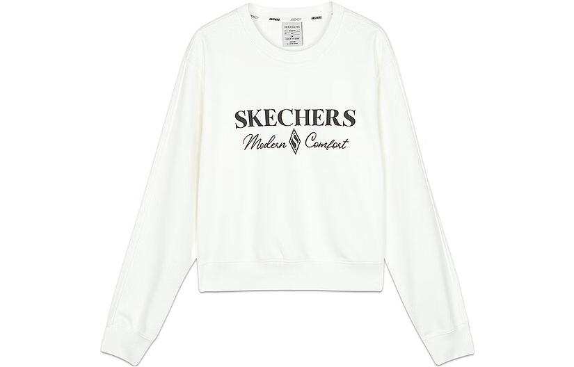 Skechers Sweatshirt Women's Marshmallow White