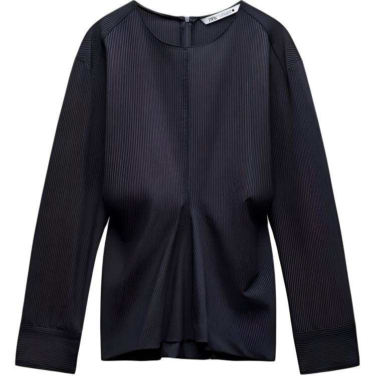 ZARA ZW Series Shirt Women's Blue