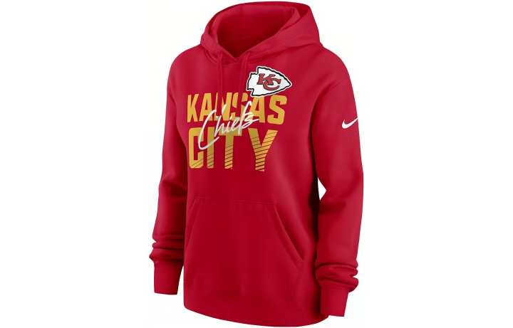 Nike Nike Sweatshirts Women's Red Hooded Moderate Regular