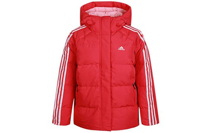 Adidas Adidas Down Jackets Women's Pink Hooded Thickened Other