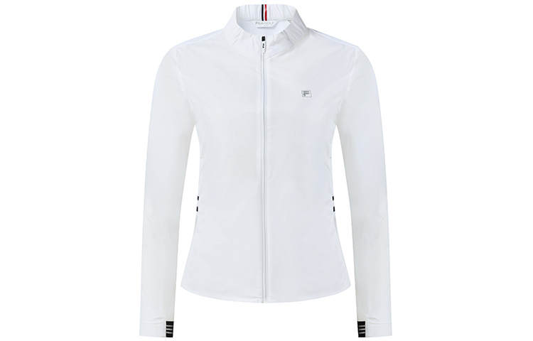FILA Athletics Jackets Women's Jade White Stand Collar Moderate Other