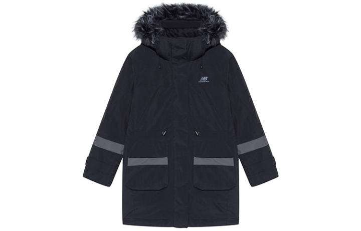 New Balance New Balance Down Jackets Women's Black Hooded Moderate Other
