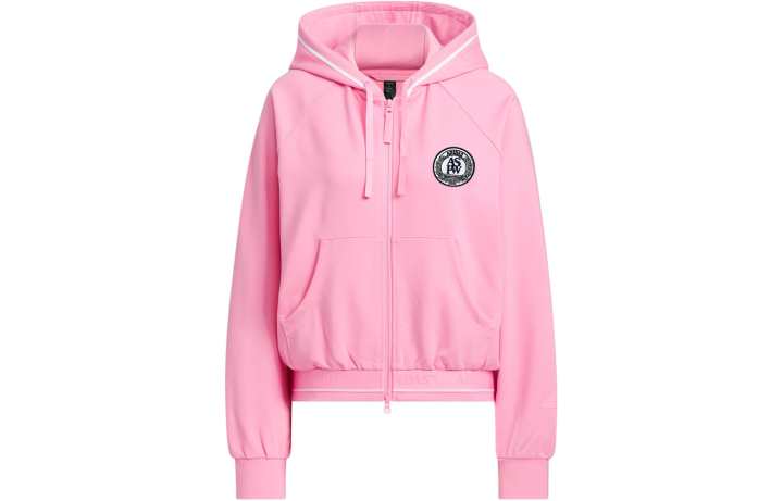 Adidas Adidas Verbiage Crop Jacket Jackets & Coats Women's Blessing Pink
