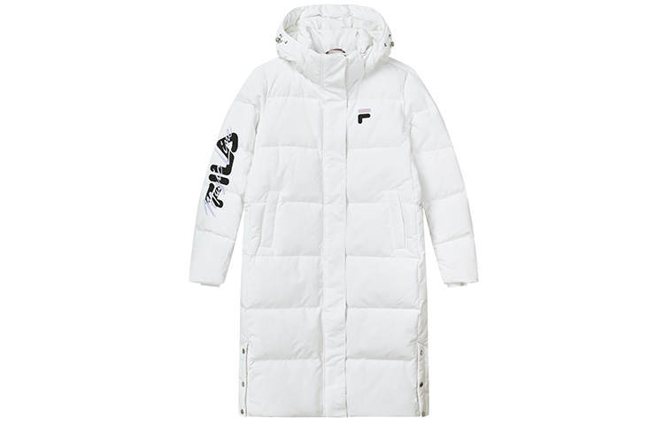 FILA Down Jacket Winter Women's Standard White
