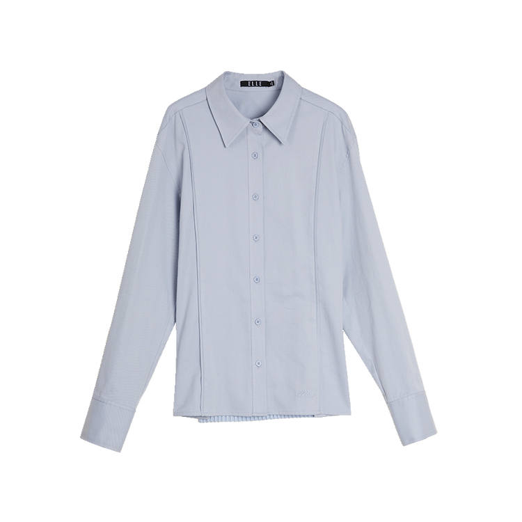 ELLE Shirts Women's Lapel Moderate Shirt
