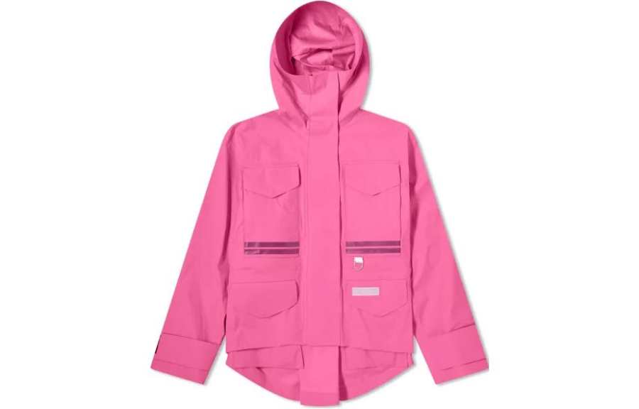 Canada Goose Jackets Women's Bright Pink Hooded Moderate Other