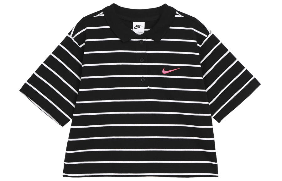 Nike Nike Sports Life Collection Sportswear Polo Shirt Women's Black