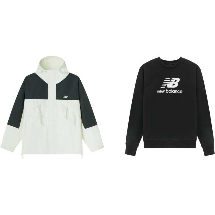 New Balance New Balance Coat Jacket Set Unisex 2 Pack White+Black