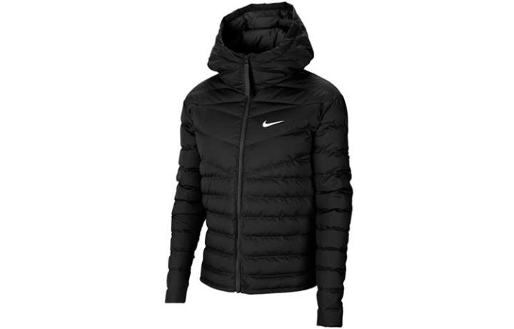 Nike Nike Down Jackets Women's Black Hooded Moderate Other
