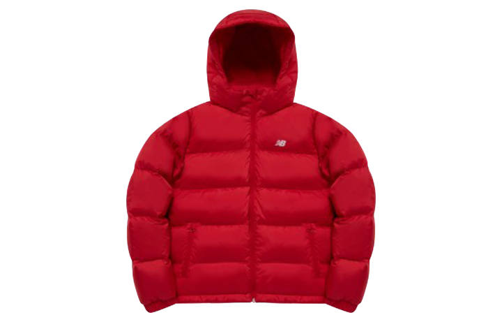 New Balance New Balance Down Jackets Women's Red Hooded Moderate Other