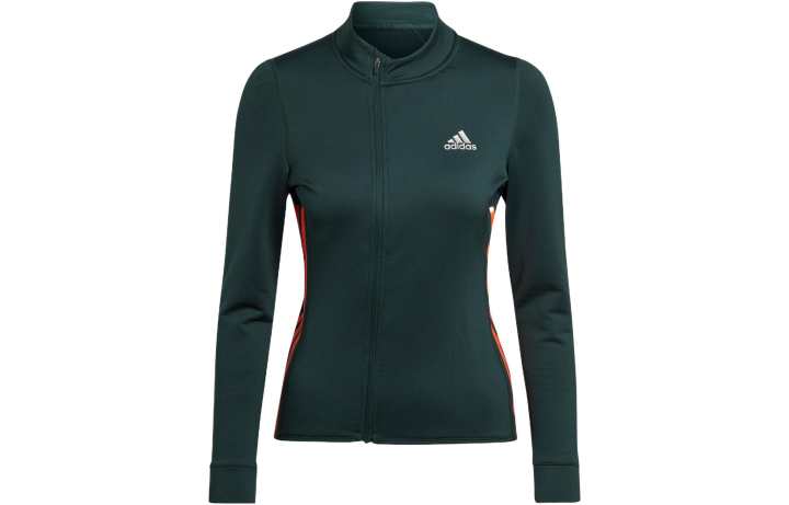 Adidas Adidas Jackets Women's Dark Green Stand Collar Moderate Other