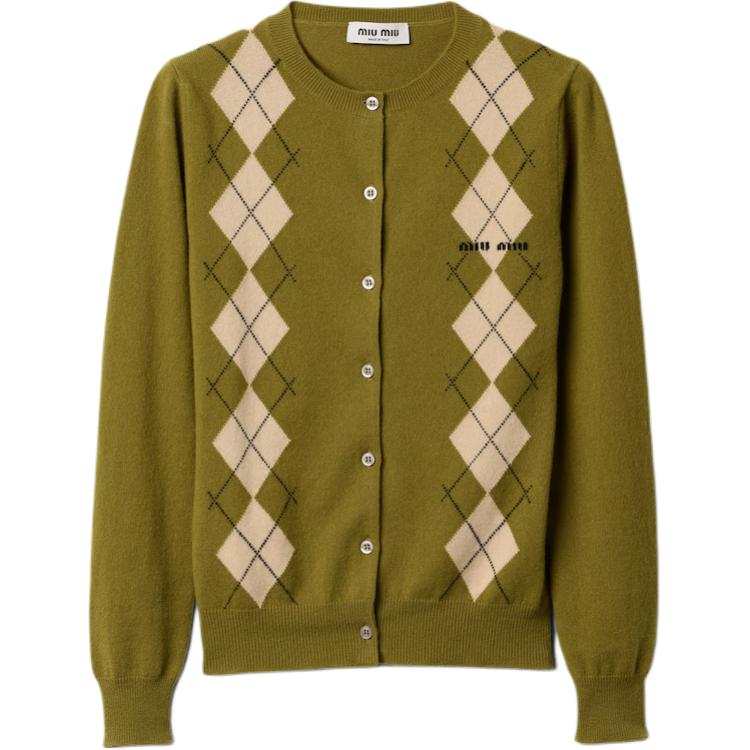 MIU MIU Cashmere Sweater Women's Green