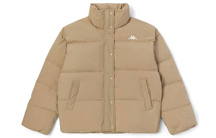 Kappa Kappa Down Jackets Women's Stand Collar Moderate Puffer Jacket
