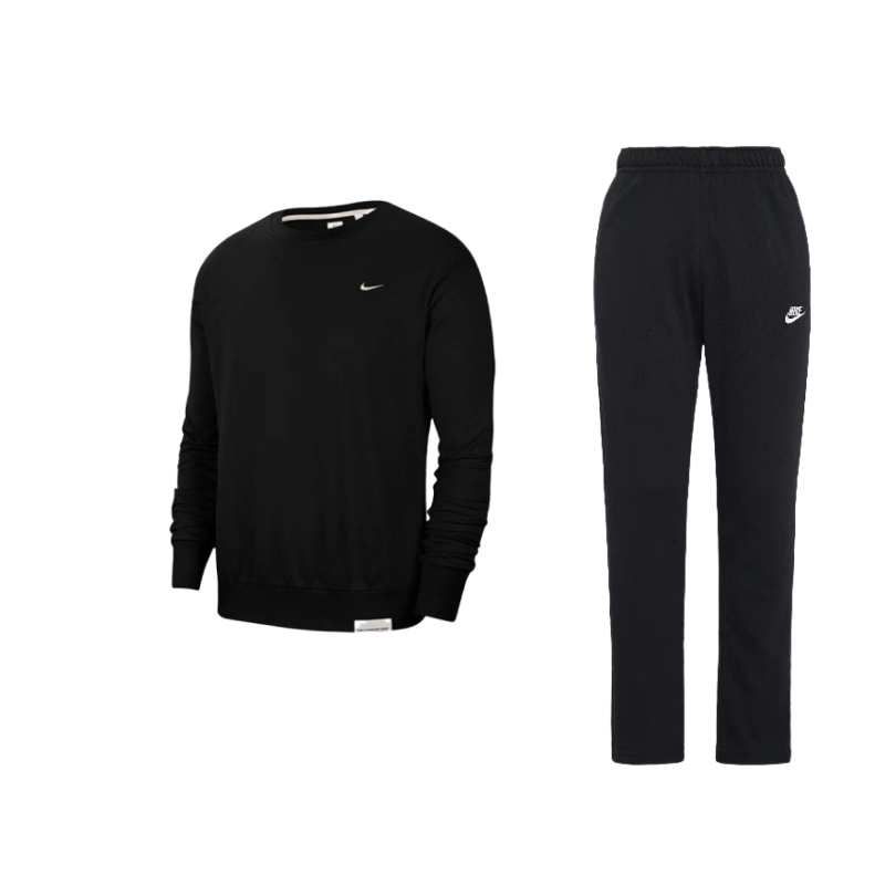 Nike Nike Dri FIT Standard Issue Casual Sportswear Men's Black