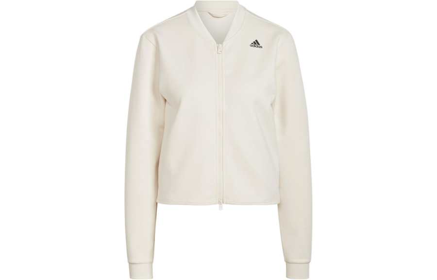 Adidas Adidas Jackets Women's White Baseball Collar Moderate Other