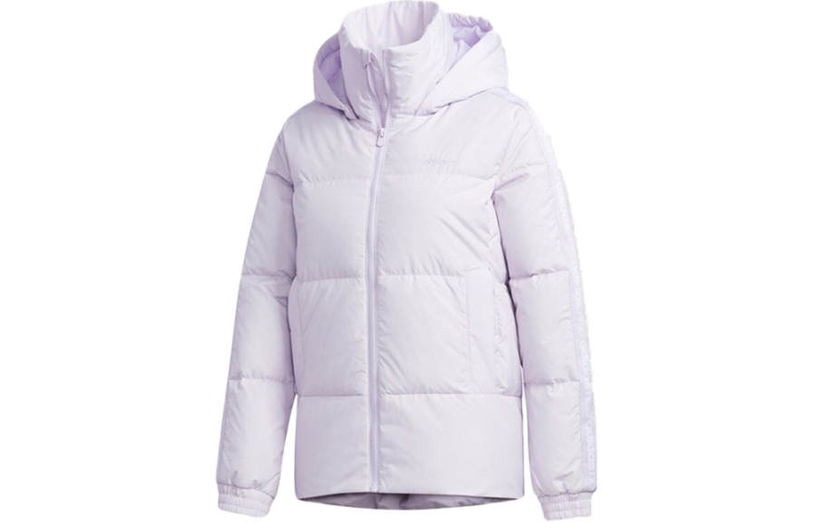 Adidas Neo Down Jackets Unisex Purple Hooded Moderate