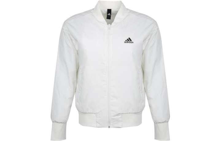 Adidas Adidas Jackets Women's White V Neck Moderate Other