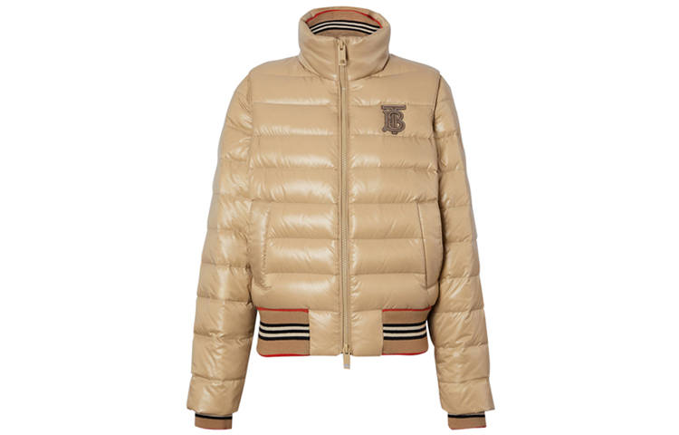 Burberry Down Jacket Women's Beige