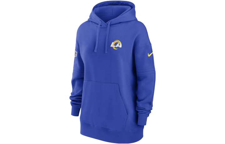 Nike Nike Sweatshirts Women's Blue Hooded Moderate Regular