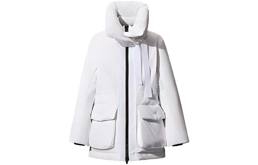 UNIQLO Down Jacket Winter Women's White